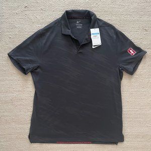 NWT Men's Stanford Nike Dri-Fit Golf Shirt - Medium